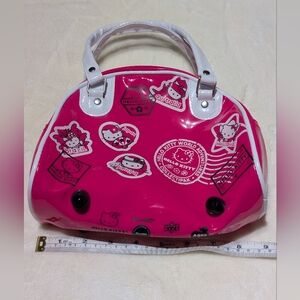 Hello Kitty Fuchsia and White Mini Bag.